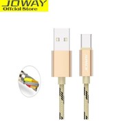 تصویر کابل کنفی سرفلزی JOWAY TC06 Type-C 20cm JOWAY TC06 Type-C Cable