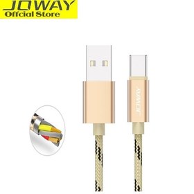 تصویر کابل کنفی سرفلزی JOWAY TC06 Type-C 20cm JOWAY TC06 Type-C Cable