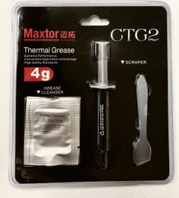 تصویر خمیر سیلیکون جهت انتقال دما THERMAL Grease Maxtor 4G-6W-MK 