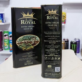 تصویر روغن زیتون رویال قوطی فلزی 4 لیتری ROYAL