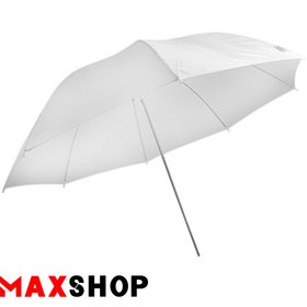 تصویر چتر عکاسی سفید 110 سانتی متری دیفیوزر Diffuser 110cm White Photography Umbrella