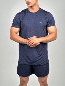 تصویر پکیج کد E1566 شامل تیشرت + شلوارک با تم نوک مدادی 