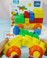 تصویر بازی ساختنی زینگو ۲۵ قطعه مناسب خردسال 