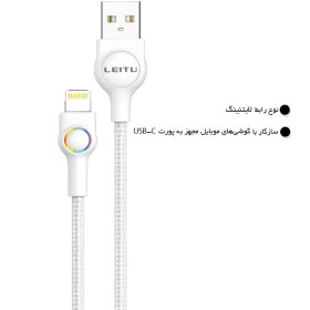 تصویر کابل تبدیل USB به IOS لیتو مدلLD-42 