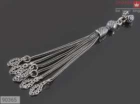 تصویر کرکوش نقره رشته ای کد 90365 