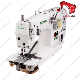 تصویر چرخ خیاطی دو سوزن دو قلاب زوجی مدل ZJ-3800-BD 