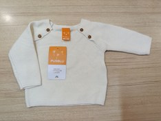 تصویر بافت نوزادی برندpusblu آلمان کد 180 6دکمه