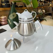 تصویر کتری قوری استیل لوله دارترک راسل 2/2 لیتر مدل R-090 