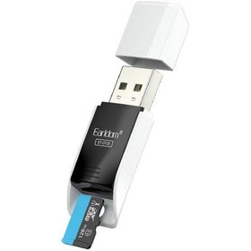 تصویر رم ریدر تک کاره Earldom USB2.0 مدل ET-OT25 Earldom ET-OT25 USB 2.0 Micro SD Card Reader