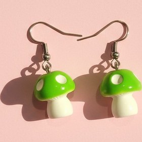 تصویر گوشواره قارچی کد 1 