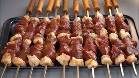تصویر کباب کنجه گوسفندی 