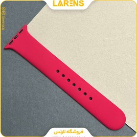 تصویر لارنس | قیمت و خرید بند سیلیکون اپل واچ 38/40/41mm کد36 - Rose Red 