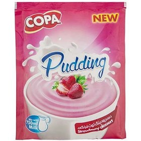 تصویر پودینگ توت فرنگی کوپا 