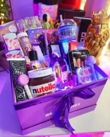 تصویر باکس هدیه VIP لاکچری دخترانه کادو تولد 