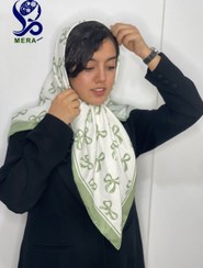 تصویر روسری پاپیونی مدل ۲۴۵ 