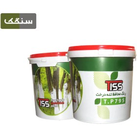تصویر رنگ محافظ تنه درختان تیس 