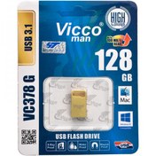 تصویر فلش 128 گیگ ویکومن Vicco Man VC378 USB3.2 ViccoMan VC378 USB3.2 128GB Flash Drive