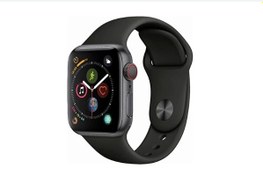 Apple watch 3 space gray aluminum case hot sale with black sport band