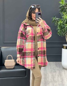 تصویر شکت چهارخونه تک جیب کد 3601 