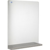 تصویر آینه سرویس بهداشتی دلفین مدل 1052 - قهوه ای 