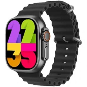 تصویر ساعت هوشمند KW20 Ultra 2 با بدنه فلزی و نمایشگر OLED 