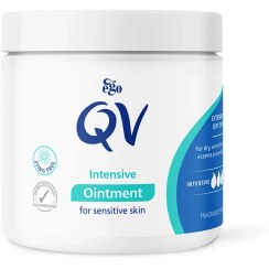 تصویر کرم مرطوب کننده پوست خشک و حساس کیو ویQV Intensive Ointment 