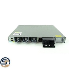 تصویر سوئیچ سیسکو مدل WS-C3850-48P-S استوک Cisco WS-C3850-48P-S 48Port Switch Stock