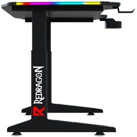 تصویر میز گیمینگ ردراگون GD-3220-L 160cm RGB 