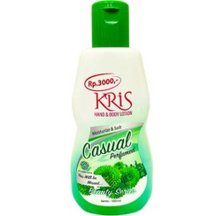 تصویر لوسیون بدن مرطوب کننده و نرم کننده مدل Casual ساخت کشور اندونزی حجم 100 میل کریس Kris Hand And Body Lotion Casual 100 ml