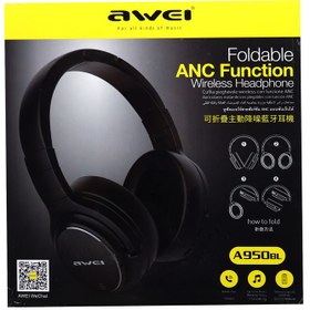تصویر هدفون بی سیم اوی مدل A950BL ا Awei A950BL Wireless Headphone Awei A950BL Wireless Headphone