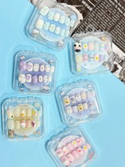 تصویر پک ناخن مصنوعی پاستلی 