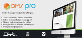 خرید و قیمت دانلود اسکریپت PHP اسلایدر Slider Manager Module for CMS ...