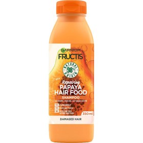 تصویر شامپو ترمیم و تغذیه کننده پاپایا گارنیه Garnier Repairing Papaya Hair Food Shampoo 