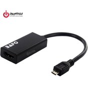 تصویر مبدل MHL تصویر Micro USB به HDMI بافو BF-H900 کیفیت 4K 