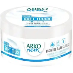 تصویر کرم نرم کننده صورت آرکو نم ARKO SOFT TOUCH برای انواع مختلف پوست حجم 300 میل 