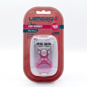 تصویر تیغ اصلاح لمسر ۴ لبه مسافرتی 