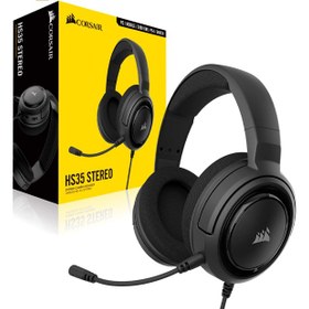 تصویر هدفون گیمینگ Corsair HS35 - Stereo Gaming Headset - Memory Foam Earcups Corsair HS35 - Stereo Gaming Headset - Memory Foam Earcups