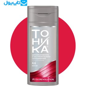 تصویر شامپو رنگساژ تونیکا (Tonika) مدل 2442 شماره 4.6 حجم 150 میلی‌ لیتر رنگ سرخابی شامپو مو برند تونیکا