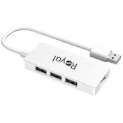 تصویر هاب 4 پورت USB2.0 رویال مدل RH2-210 Royal RH2-210 USB2.0 4port USB HUB