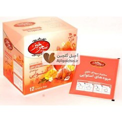 تصویر دمنوش میوه های استوایی سحر خیز 