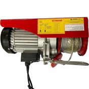 تصویر بالابر برقی (وینچ) 800کیلوگرم تکفاز استرانگ مدلSTG800K Electric hoist (winch) 800kg single phase Strong model STG800K