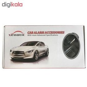 تصویر دزدگیر خودرو زنوتیک مدل پی ال سی کد ریموت PLC Car Alarm Xenotic FM-A21 