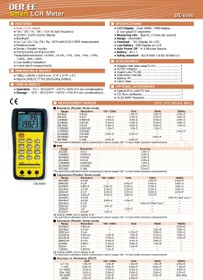 تصویر lcr متر دری مدل DE 5000 