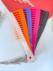 تصویر شانه های بزرگ مخصوص موی فر - 1 عددی Big combs for curly hair