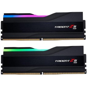 تصویر رم جی اسکیل مدل TRIDENT Z5 RGB 64G(32*2) DDR5 5600MHz CL36 ا RAM G.SKILL TRIDENT Z5 RGB 64G(32*2) DDR5 5600MHz CL36 RAM G.SKILL TRIDENT Z5 RGB 64G(32*2) DDR5 5600MHz CL36