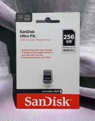 تصویر فلش ۲۵۶ گیگ سن دیسک مدل Sandisk Ultra Fit USB3.2 Gen1 400MB/s 