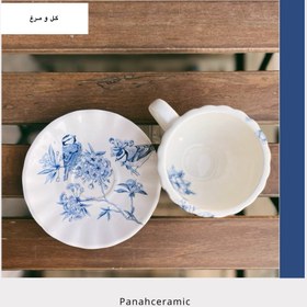 تصویر نعلبکی صدفی 