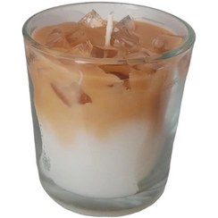 تصویر شمع لیوانی مدل آیس لاته کد 1001 