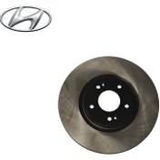 تصویر دیسک چرخ جلو منفذدارهیوندا i30 