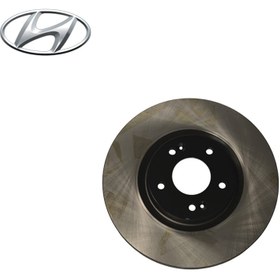 تصویر دیسک چرخ جلو منفذدارهیوندا i30 